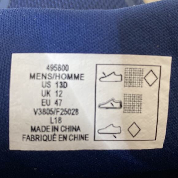 Lands End Mens Lightweight Boat Shoes Blue 13D - Picture 9 of 11